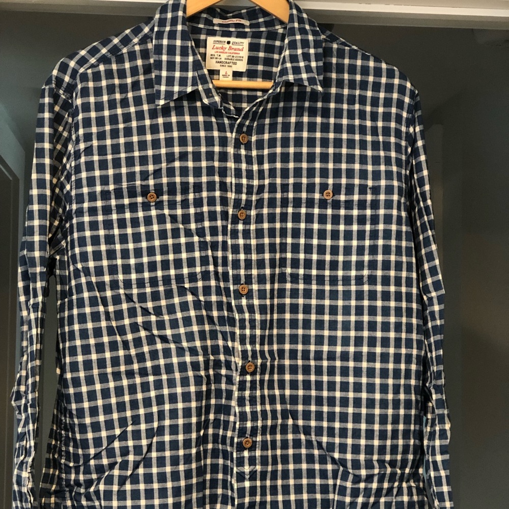 Men’s Lucky Brand button down. Size L